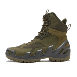 Botas de Senderismo Tácticas Impermeables Premium para Hombre, de Caña Alta, de Gamuza Sintética Antideslizante, para Trekking y Camping al Aire Libre - Product Image 1