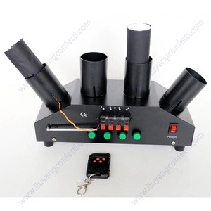 Sistema de disparo de fuegos artificiales portátil con control remoto de 4 disparos en forma de abanico, máquina pirotécnica de metal para escenario - Product Image 6