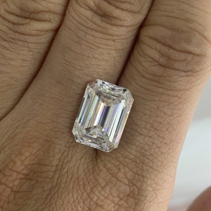 Emeraldカット6 × 8ミリメートル2cts Lab CreatedルースダイヤモンドCustomizedラボ作成ラフダイヤモンド格安価格