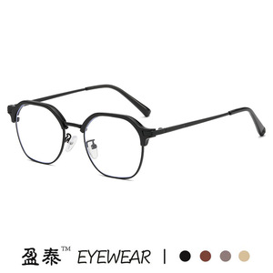 กรอบแว่นตา TR90 ทรงเหลี่ยม รุ่น 5613 ป้องกันแสงสีฟ้า เลนส์เรซิ่นเต็มกรอบ สำหรับผู้ชายและผู้หญิง - Product Image 4