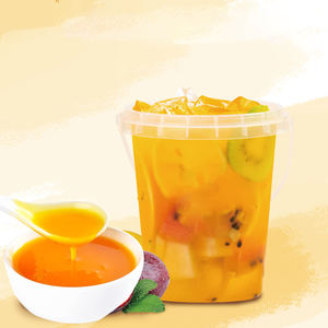 Sirop concentré de jus d'orange certifié Halal, saveur fruitée haute concentration pour jus glacé, sirop concentré en gros - Product Image 6