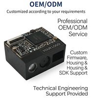 Module de scanner de codes-barres Image M3S03, lecteur de codes 1D/2D, capteur CMOS, 100 lectures/secondes, décode les codes QR, interfaces USB UART, fonctionne dans l'obscurité
