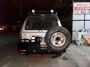 GZDL4WD مصنع الجملة شريط الثور الخلفي LC80 المصد الخلفي لاند كروزر LC80 FJ80 - Product Image 4