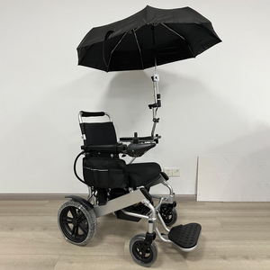 Paraguas para silla de ruedas con abrazadera Universal ajustable, paraguas portátiles para lluvia, silla para silla de ruedas, carrito de Golf - Product Image 5
