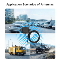 Antenne GNSS étanche IP66 multibandes L1 L2 L5, antenne de navigation à montage mural/magnétique avec interface filetée