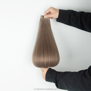 Extensions de cheveux russes Remy à pose plate, réutilisables jusqu'à 3 fois, installation rapide, hypoallergéniques - Product Image 5