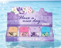 Brume parfumée pour femme, format voyage 35 ml, parfum frais longue durée, vaporisateur portable, parfum de poche, coffret cadeau