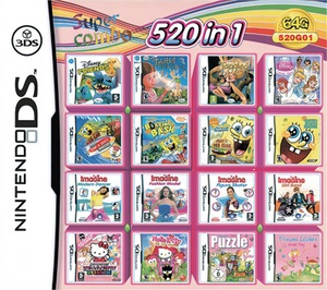 Cartucho de videojuego 520 en 1 clásico para Nintendo DS NDS 3DS XL 3DSXL 2DS NDSL NDSI - Product Image 3