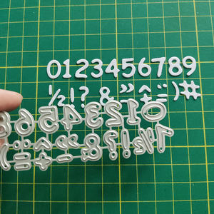 قوالب قص معدنية مخصصة لصناعة البطاقات وألبومات القصاصات، قوالب أرقام للقص والنقش، أداة للحرف اليدوية - Product Image 3