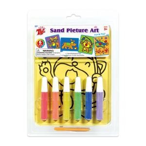Kit Personalizzato OEM per <span class=keywords><strong>Pittura</strong></span> con Sabbia, 6 <span class=keywords><strong>Colori</strong></span> Non Tossici, Arte Educativa Fai-da-Te per Bambini e Artisti - Product Image 1