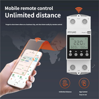 Disjoncteur intelligent Tuya WiFi avec minuterie, protection contre les surtensions et les sous-tensions, mesure de la consommation, relais intelligent, commande à distance, capacité de coupure 6kA