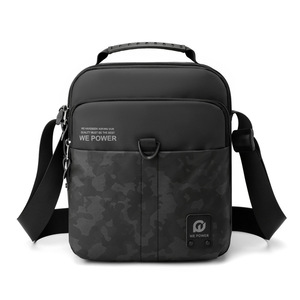 Sac bandoulière homme personnalisé tendance pour affaires, sac messager imperméable pour homme, sac à bandoulière simple pour extérieur - Product Image 3