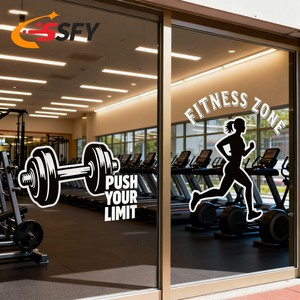 Tùy Chỉnh In Rõ Ràng Vinyl Cửa Sổ Tĩnh Bám Nhãn Không Thấm Nước Không Có Keo Có Thể Tháo Rời Trang Trí Sticker Cho Trang Trí Nội Thất - Product Image 1