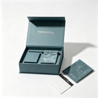 Coffret Cadeau Bijoux en Gros : Boîte Magnétique pour Colliers et Bagues, Pochette en Velours, Emballage Durable