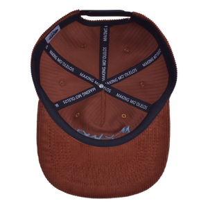 Высококачественная оптовая продажа на заказ <span class=keywords><strong>5</strong></span> панелей Вышивка Логотип Вельветовая шляпа неструктурированная бейсболка - Product Image 4