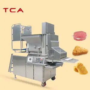 TCA Industry Sale Automatische Hash Brown Kartoffel hersteller Paste tchen Burger machen Maschine Hühnern ugget Paste tchen Form maschine