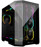 Jungle Leopard AS-01 Full Tower ATX Case SPCC/ABS Reinforced Glass 420mm Extra Long GPU Support Magnetic Dust Screen Fan Metal