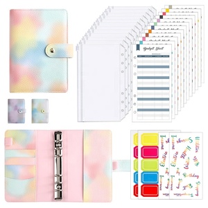 Agenda 2024 con Copertina in Tessuto/PP, Organizzatore Finanziario Mensile, Portafoglio Personalizzato per Budget in Contanti - Product Image 2