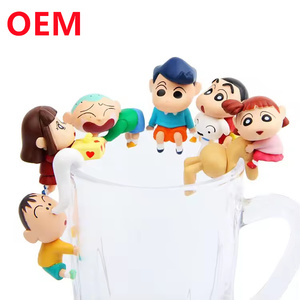 <span class=keywords><strong>PVC</strong></span>-Spielzeug fertigen benutzer definierte 3D Mini Cartoon Kunststoff Miniatur figuren für Cup OEM <span class=keywords><strong>Soft</strong></span> Vinyl Figur Spielzeug benutzer definierte Mini-Figuren - Product Image 3