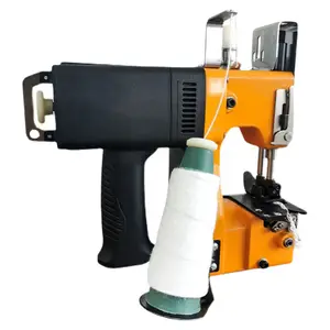 Máquina DE COSER DE BOLSAS eléctrica de mano portátil Industrial GK9 para bolsas de nailon de piel de vaca geotextil de película