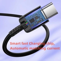 Vente en gros PD 45W USB-C à USB-C 5A câble de données de charge rapide compatible avec Note 20/10 S20/S21/S22 Plus téléphones mobiles ordinateurs