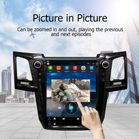 Lecteur multimédia vertical de style Tesla pour Toyota Fortuner avec Android 13, écran de 12,1 pouces, CarPlay sans fil, Android Auto, GPS, DSP