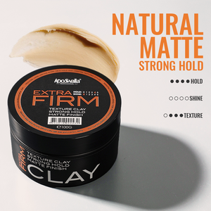 Arcilla Capilar de Fijación Fuerte para <span class=keywords><strong>Hombre</strong></span>, Etiqueta Privada Personalizable, Arcilla Capilar Mate Natural para un Estilo sin Esfuerzo, Aspecto de Calidad de Salón en Casa - Product Image 3