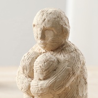 Sculpture en ciment de style wabi-sabi Accessoires décoratifs de table d'intérieur Statuette de décoration pour bureau ou table