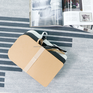 Nuevo taburete de papel plegable ecológico H42cm taburete plegable portátil creativo muebles de ahorro de espacio silla plegable de papel - Product Image 1