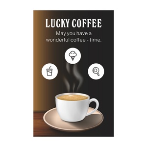 Tarjeta de Café Rasca y Gana Promocional, Impresión Digital, Tamaños Personalizados, Papel para Ganar Premios - Product Image 2