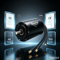 Moteur étanche D85L134 10 kW 13,6 kW 93,105,120,140,170,210,240,280 KV 45 km/h pour E-foil Planche de surf électrique 14000 tr/min Jet sous-marin