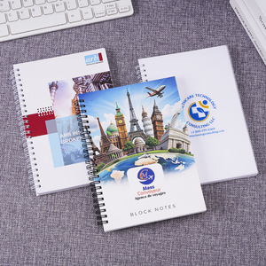 Nhà Máy Bán Hàng Trực Tiếp Văn Phòng Cao Đẳng Nguồn Cung Cấp Màu Sắc Tùy Chỉnh Bên Trong Trang Thiết Kế Tùy Chỉnh Xoắn Ốc Máy Tính Xách Tay In Ấn - Product Image 4