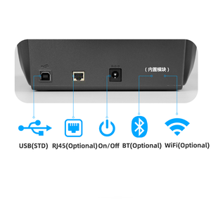 Imprimante de codes-barres <span class=keywords><strong>thermique</strong></span> de bureau Zebra ZD888 Series ZD888ta avec option Wi-Fi, 300 DPI, garantie 1 an, en stock - Product Image 5