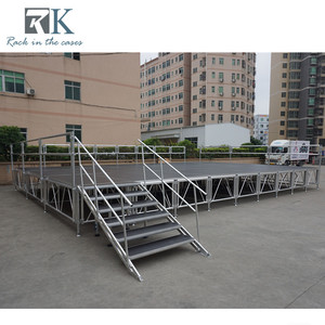 Strong Loading 4ft*8ft Aluminum <b>Stage</b> <b>Platform</b> Quick Install <b>Stage</b> Sale - Product Image 3