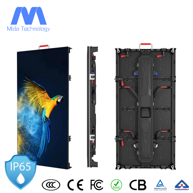 MIDA IP65 Waterproof Outdoor LED Wall Display P2.6 P2.97 P3.91 P4.81 LED Rental Display Screen Panel Stage LED Concert Screen