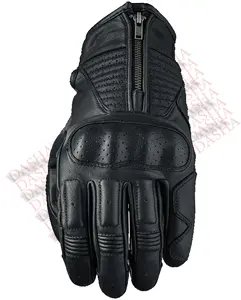 Racing <b>Motorcycle</b> Glove Ventilated Flexible Leather Pane with Perforated Design Applicable for Racing Motorcycling - Product Image 1