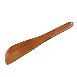 Custom Logo <b>Wooden</b> Spatula Natural Wood 30ml Wedding Party Eco-Friendly Durable Serving <b>Cooking</b> <b>Utensil</b> - Product Image 6
