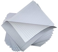 Fournitures scolaires en gros, papier à lignes larges personnalisé pour cahiers, papier de table pour examens, feuilles de réponses pour examens