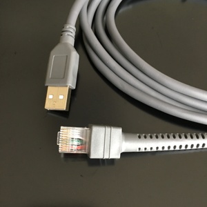 USB A Nam Để RJ50 10P10C Motolora Biểu Tượng Cáp Máy Quét Cho Máy Quét Mã Vạch LS4278 LS2208 LS4208 <span class=keywords><strong>LS9208</strong></span> - Product Image 2