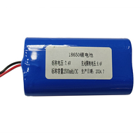 Paket Baterai Lithium Ion NIBT 18650 Kapasitas Tegangan Kustom, Paket Baterai Li-ion Isi Ulang untuk Lampu Tenaga Surya dan Peralatan Rumah Tangga