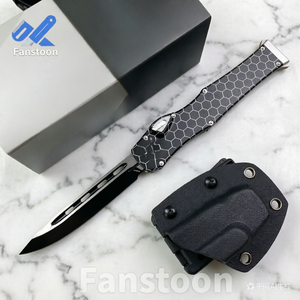 Cuchillo Plegable de Supervivencia con Mango de Aluminio, Venta al Por Mayor de Fábrica, Cuchillo EDC Multifuncional de Bolsillo con Hoja Recta de Acero Inoxidable 5cr13 - Product Image 3