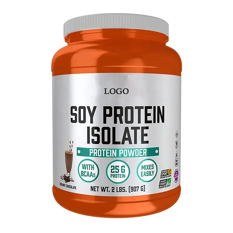 Yüksek saflıkta fabrika OEM soya izole Protein tozu en iyi fiyat toplu gıda sınıfı soya izole Protein tozu