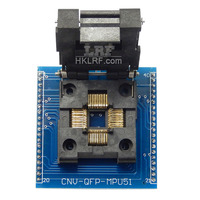 Adaptador TQFP44-DIP40 serie 51 CNV-QFP-MPU51 para RT809H T48 T56 T76 XELTEK