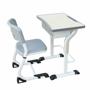 Muebles Escolares Modernos de Metal para Aulas STEM, Conjunto de Sillas y Mesas Individuales para Estudiantes - Product Image 2