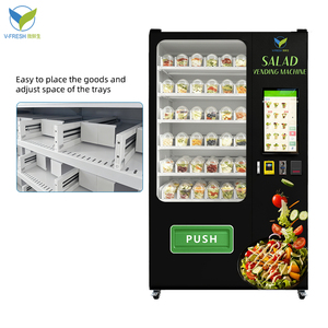 ตู้จำหน่ายสลัดอัตโนมัติสำหรับขาย รุ่น Wx-h21-4 Vfresh 2025 ขายดี ตู้จำหน่ายสลัดระบบดิจิตอลหน้าจอสัมผัส พร้อม SDK และระบบจัดการสต็อก - Product Image 6