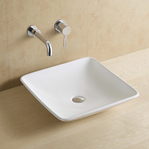 HS-8032 Modern Oval Design <strong>Hand</strong> <strong>Wash</strong> Sink Triple Bathroom Sink <strong>Set</strong> for Hotels Easy Clean Toilet Sink - Product Image 6