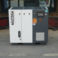 Compresseur d'air à vis à aimant permanent à double étage Multsea 380V 1,8 m/min, grande capacité, économe en énergie pour les industries