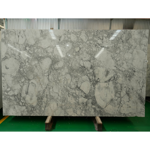 Dalles de quartzite dolomite super blanc brésilien Union Stone, polies et brillantes, durables, résistantes à l'eau, pour comptoirs de salle à manger et de salle de bain - Product Image 1