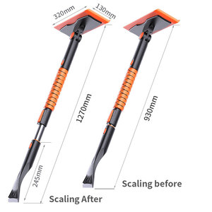 Bàn Chải Tuyết Mềm Đa Năng Mùa Đông Xẻng Đa Năng Bàn Chải Tuyết Dụng Cụ Cạo Băng - Product Image 6