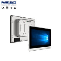 Moniteur industriel à écran tactile capacitif FHD de 11.6 pouces avec verre trempé étanche IP65 Nouvelles interfaces USB VGA DVI